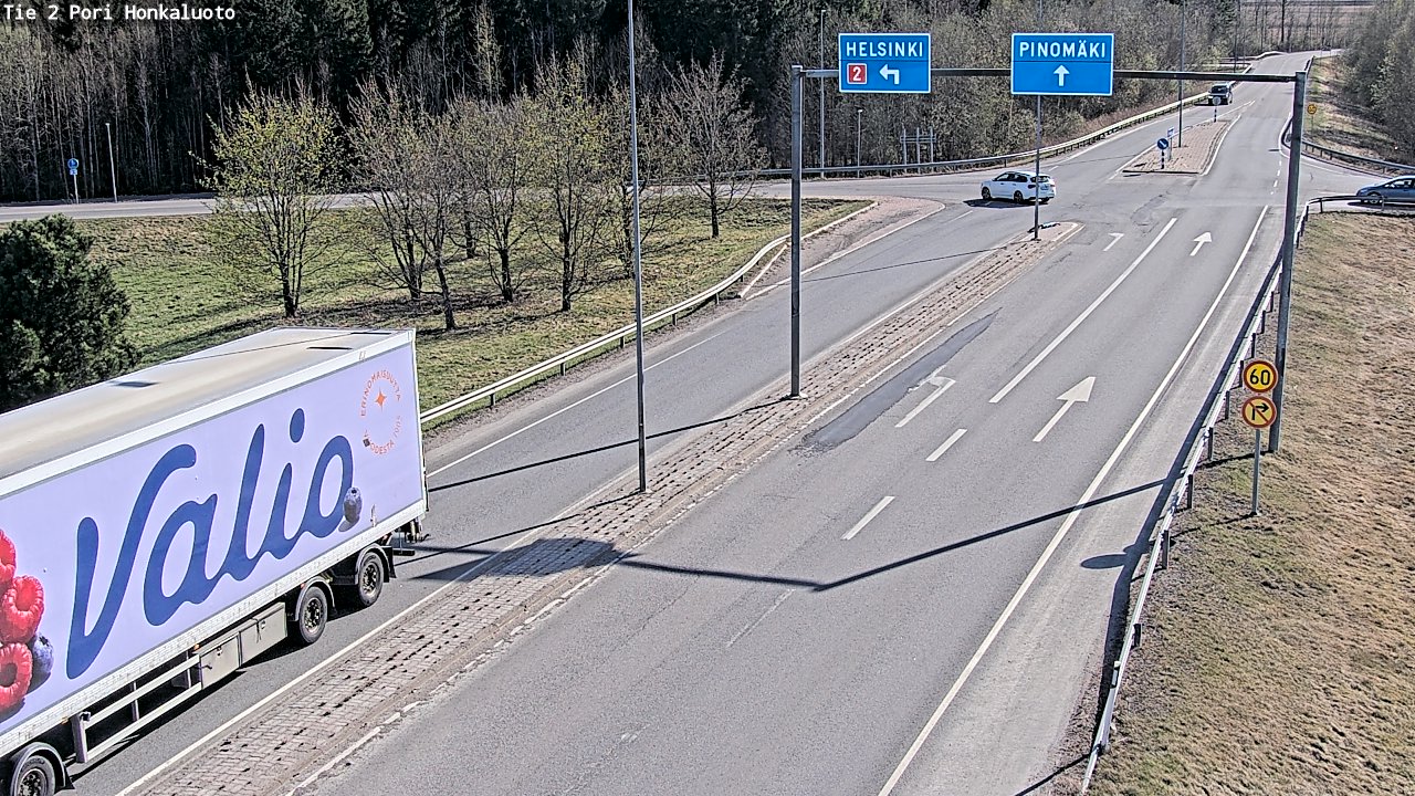 Kelikamerat Kuva Tie 2 Pori, Honkaluoto, Pori, Satakunta