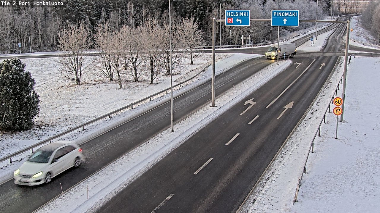 Kelikamerat Kuva Tie 2 Pori, Honkaluoto, Pori, Satakunta