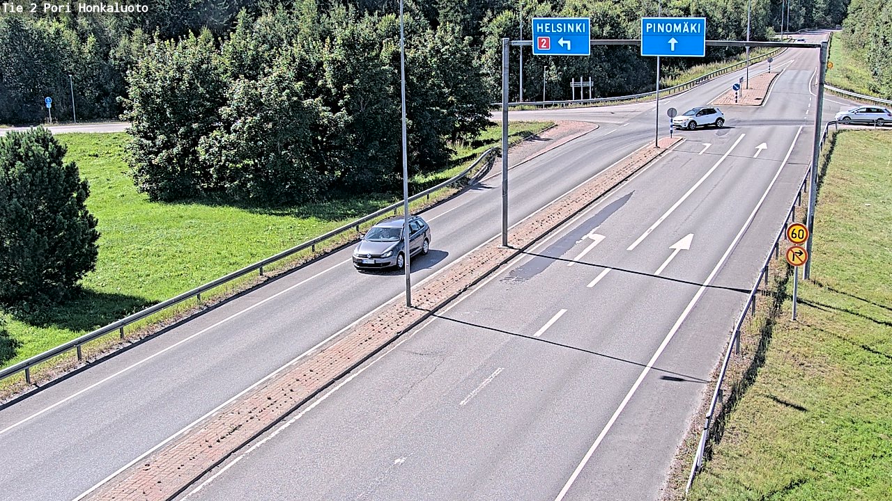Kelikamerat Kuva Tie 2 Pori, Honkaluoto, Pori, Satakunta