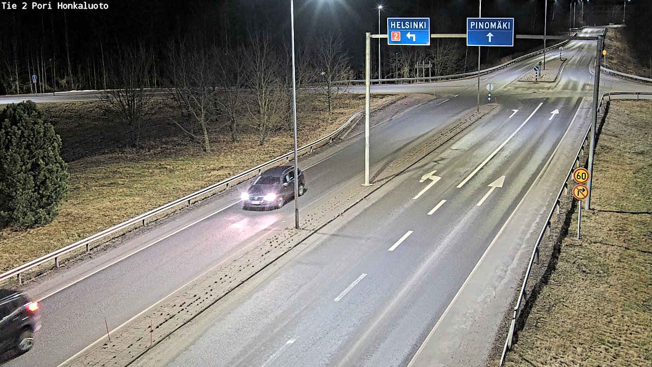 Kelikamerat Kuva Tie 2 Pori, Honkaluoto, Pori, Satakunta