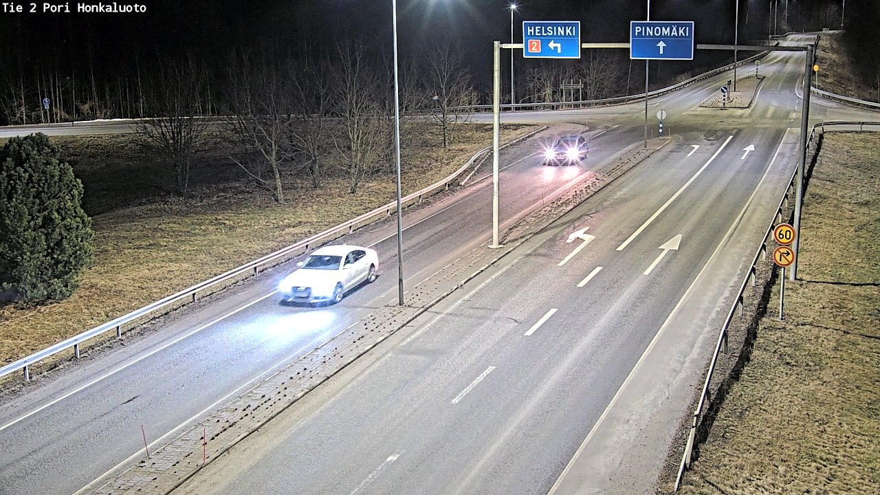 Kelikamerat Kuva Tie 2 Pori, Honkaluoto, Pori, Satakunta