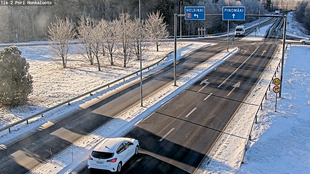 Kelikamerat Kuva Tie 2 Pori, Honkaluoto, Pori, Satakunta