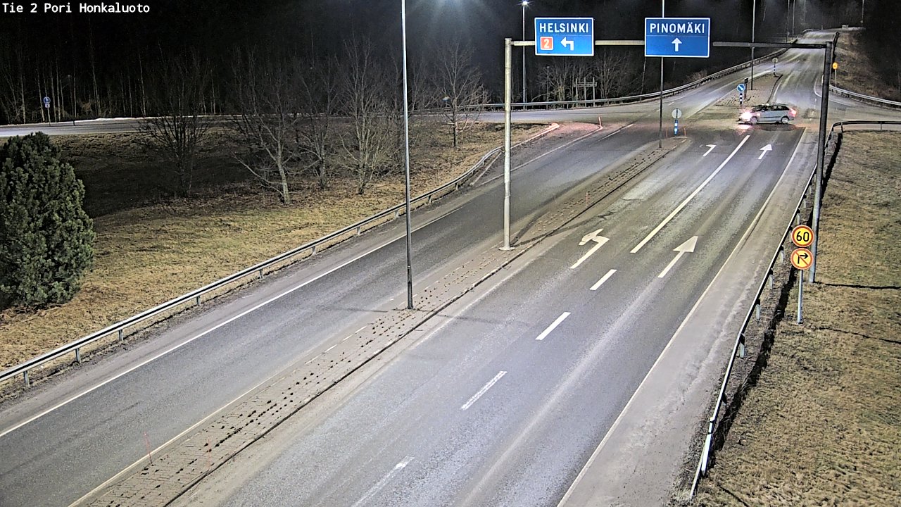 Kelikamerat Kuva Tie 2 Pori, Honkaluoto, Pori, Satakunta