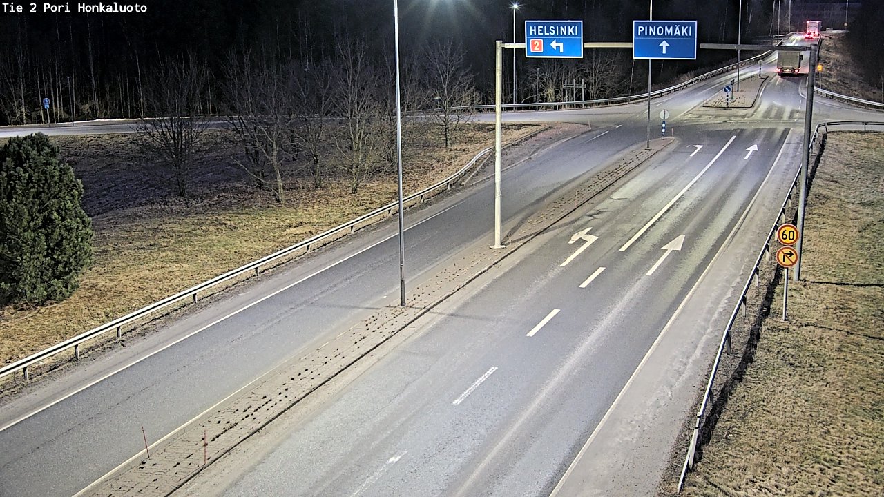 Kelikamerat Kuva Tie 2 Pori, Honkaluoto, Pori, Satakunta