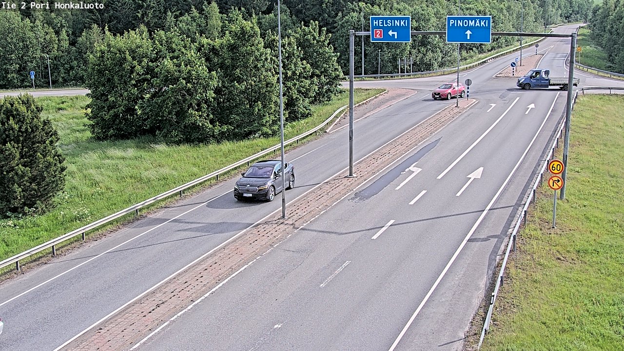 Kelikamerat Kuva Tie 2 Pori, Honkaluoto, Pori, Satakunta