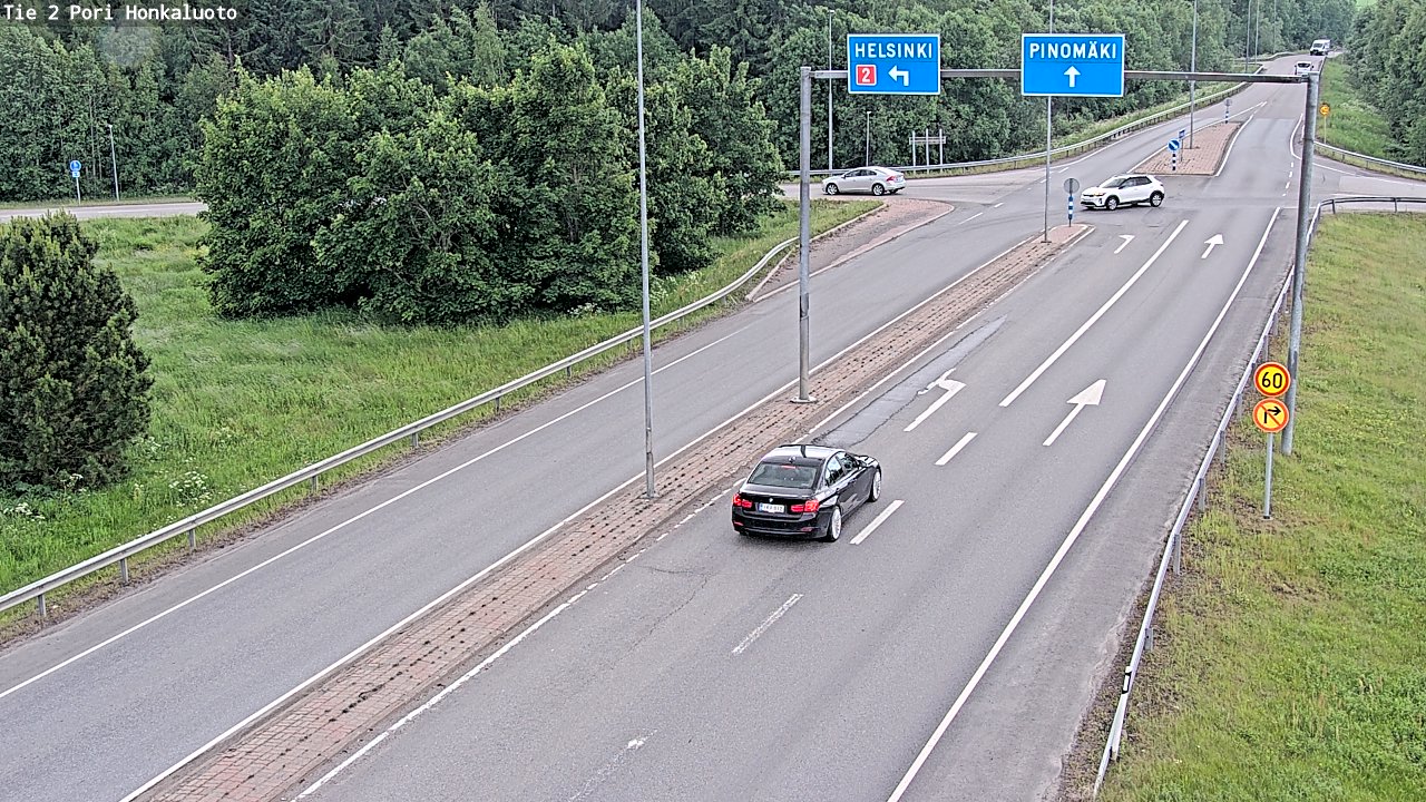 Kelikamerat Kuva Tie 2 Pori, Honkaluoto, Pori, Satakunta
