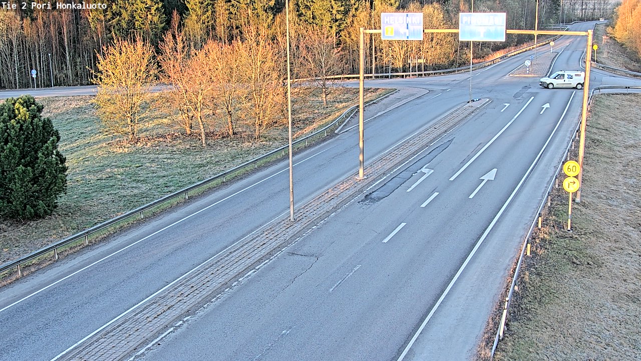 Kelikamerat Kuva Tie 2 Pori, Honkaluoto, Pori, Satakunta