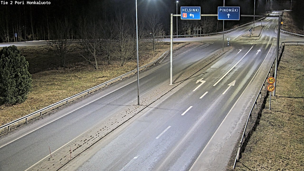 Kelikamerat Kuva Tie 2 Pori, Honkaluoto, Pori, Satakunta