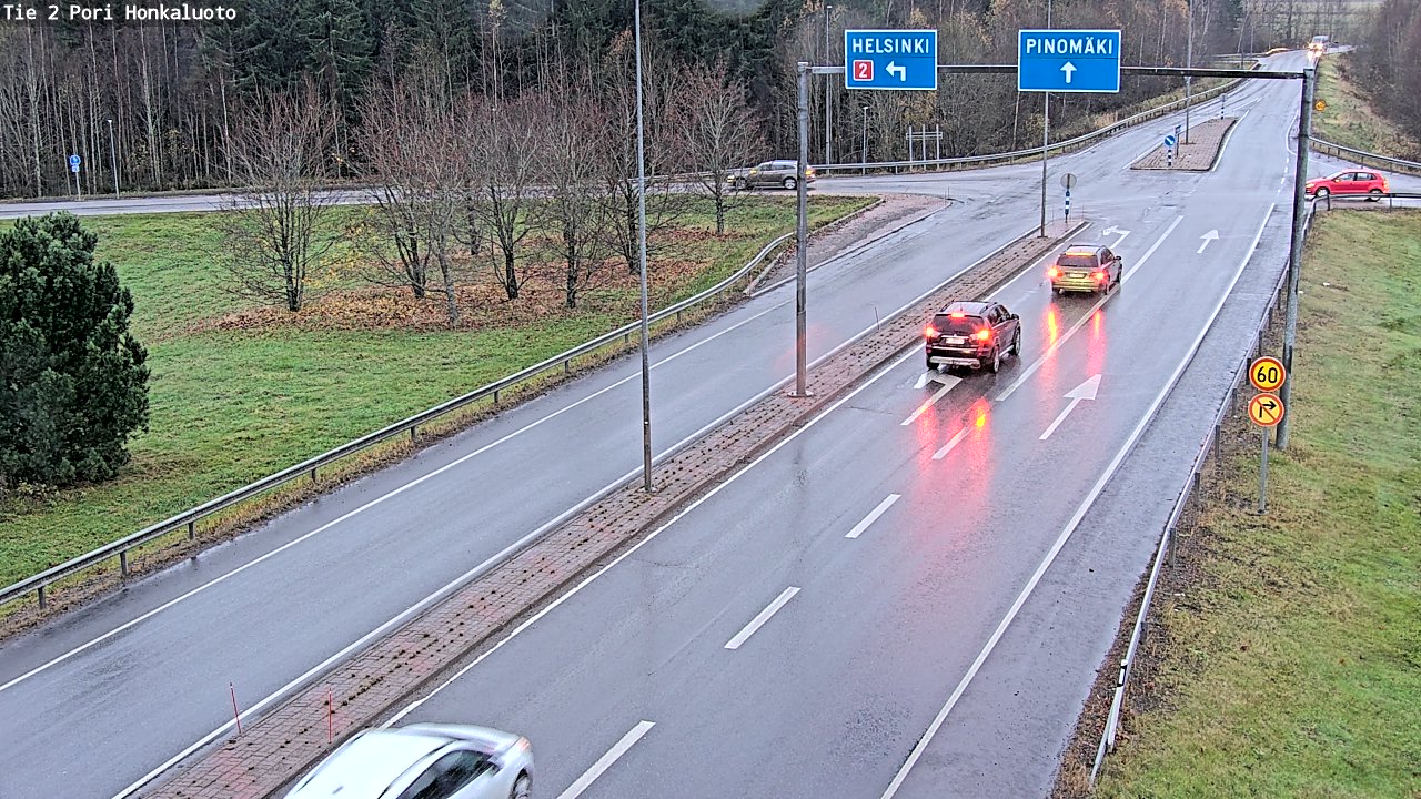 Kelikamerat Kuva Tie 2 Pori, Honkaluoto, Pori, Satakunta