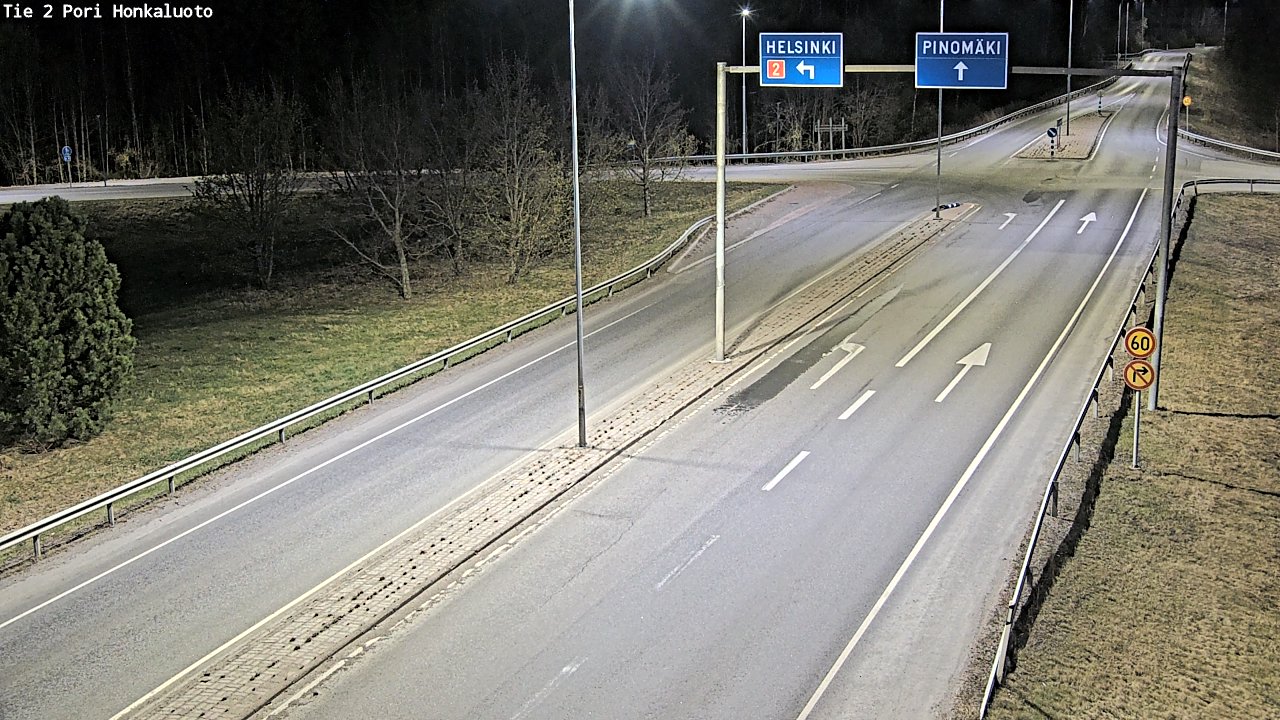 Kelikamerat Kuva Tie 2 Pori, Honkaluoto, Pori, Satakunta