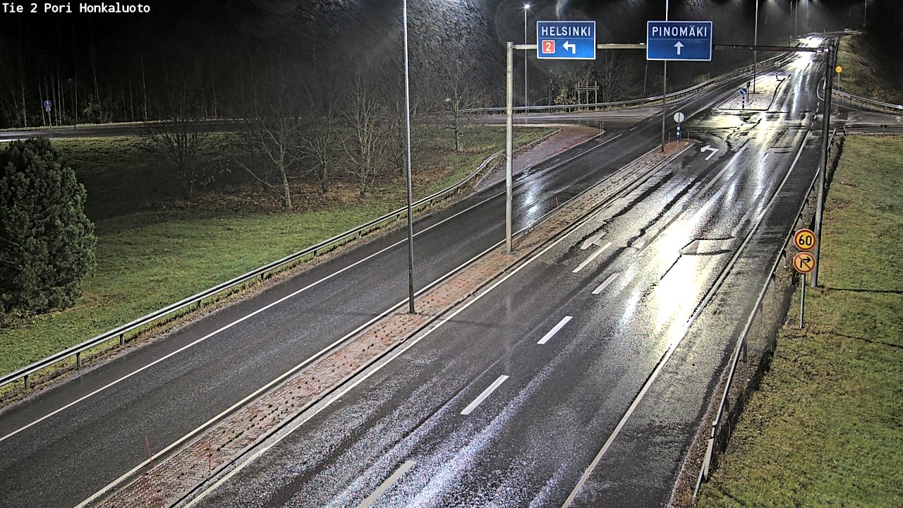 Kelikamerat Kuva Tie 2 Pori, Honkaluoto, Pori, Satakunta