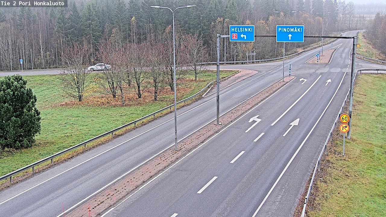 Kelikamerat Kuva Tie 2 Pori, Honkaluoto, Pori, Satakunta