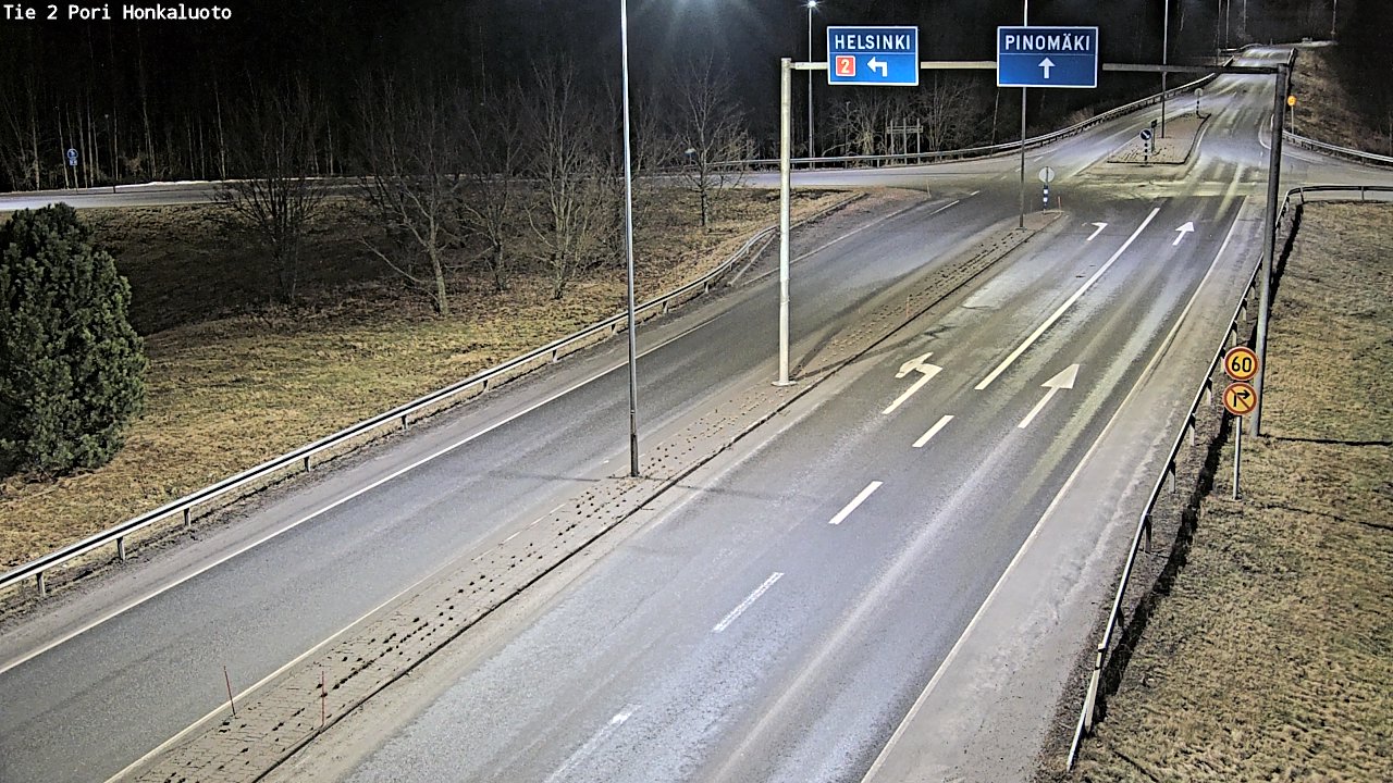 Kelikamerat Kuva Tie 2 Pori, Honkaluoto, Pori, Satakunta