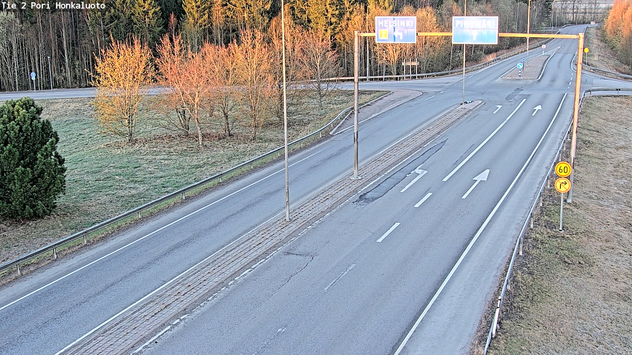 Kelikamerat Kuva Tie 2 Pori, Honkaluoto, Pori, Satakunta