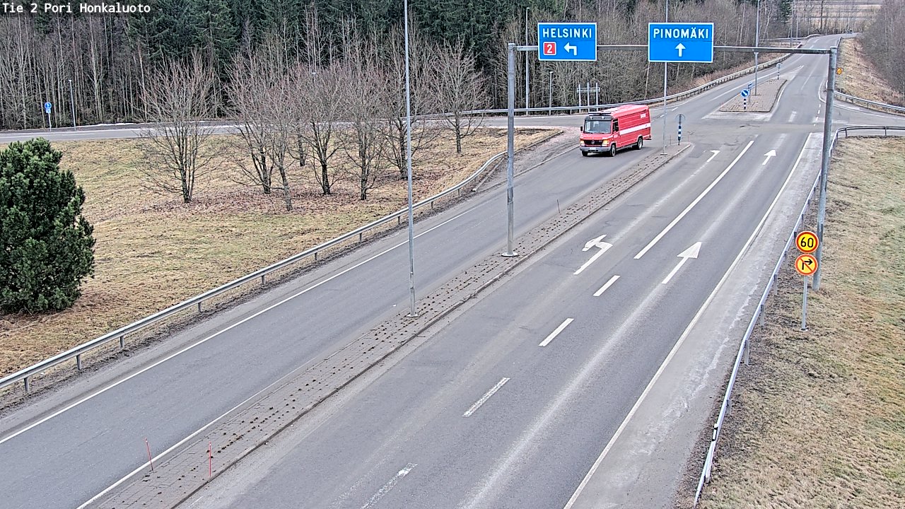 Kelikamerat Kuva Tie 2 Pori, Honkaluoto, Pori, Satakunta