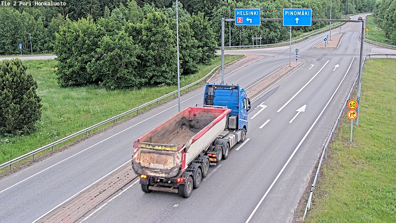 Kelikamerat Kuva Tie 2 Pori, Honkaluoto, Pori, Satakunta