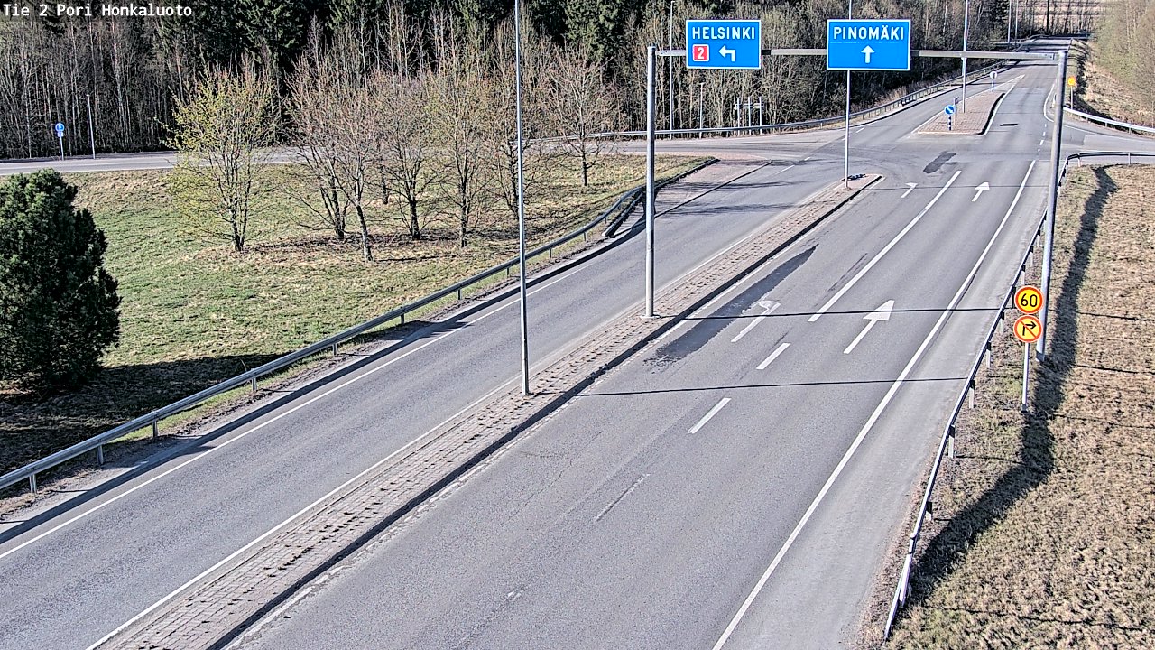 Kelikamerat Kuva Tie 2 Pori, Honkaluoto, Pori, Satakunta