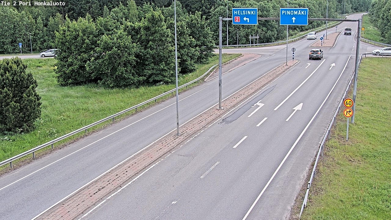 Kelikamerat Kuva Tie 2 Pori, Honkaluoto, Pori, Satakunta