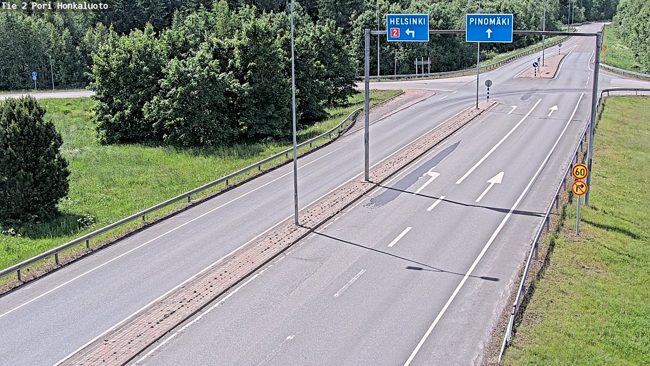 Kelikamerat Kuva Tie 2 Pori, Honkaluoto, Pori, Satakunta