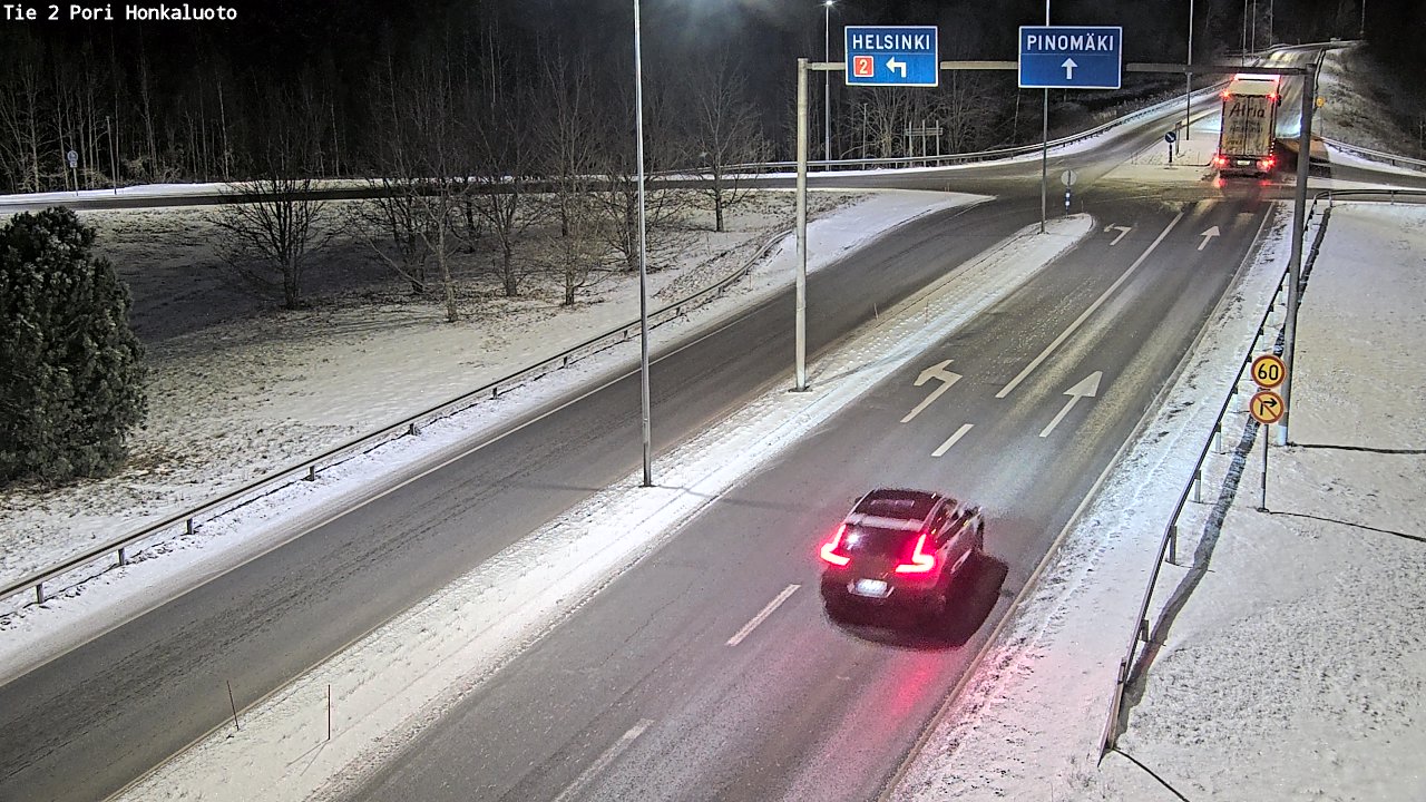 Kelikamerat Kuva Tie 2 Pori, Honkaluoto, Pori, Satakunta