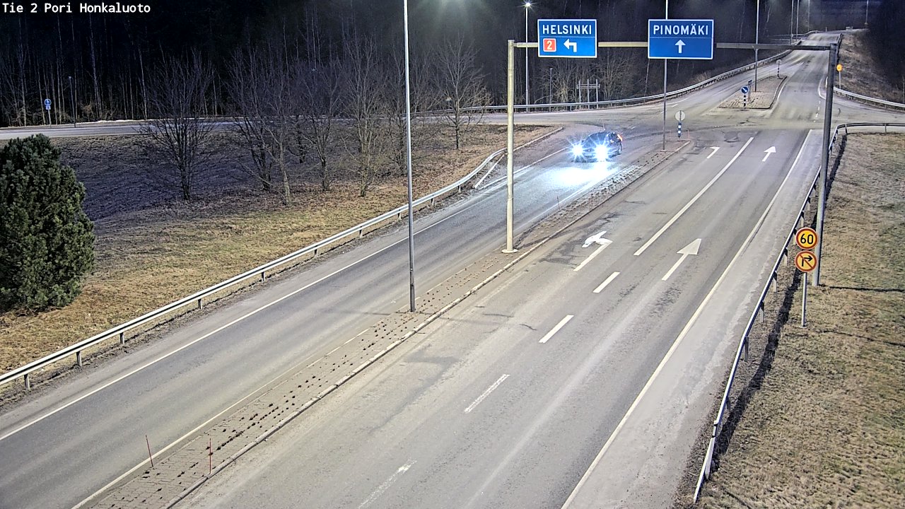 Kelikamerat Kuva Tie 2 Pori, Honkaluoto, Pori, Satakunta