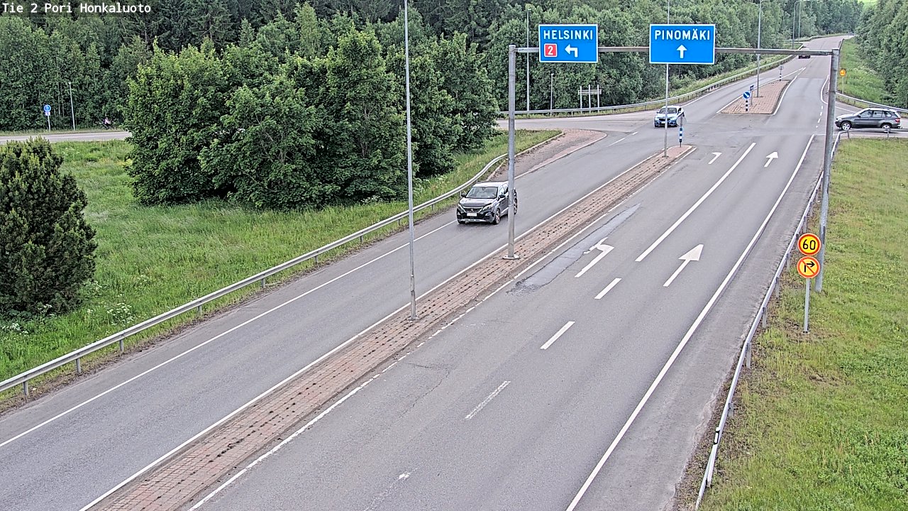 Kelikamerat Kuva Tie 2 Pori, Honkaluoto, Pori, Satakunta