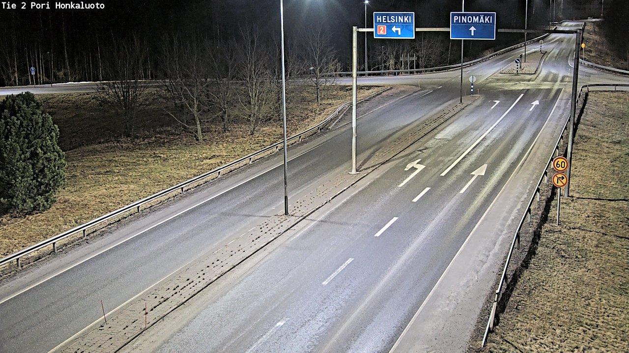 Kelikamerat Kuva Tie 2 Pori, Honkaluoto, Pori, Satakunta