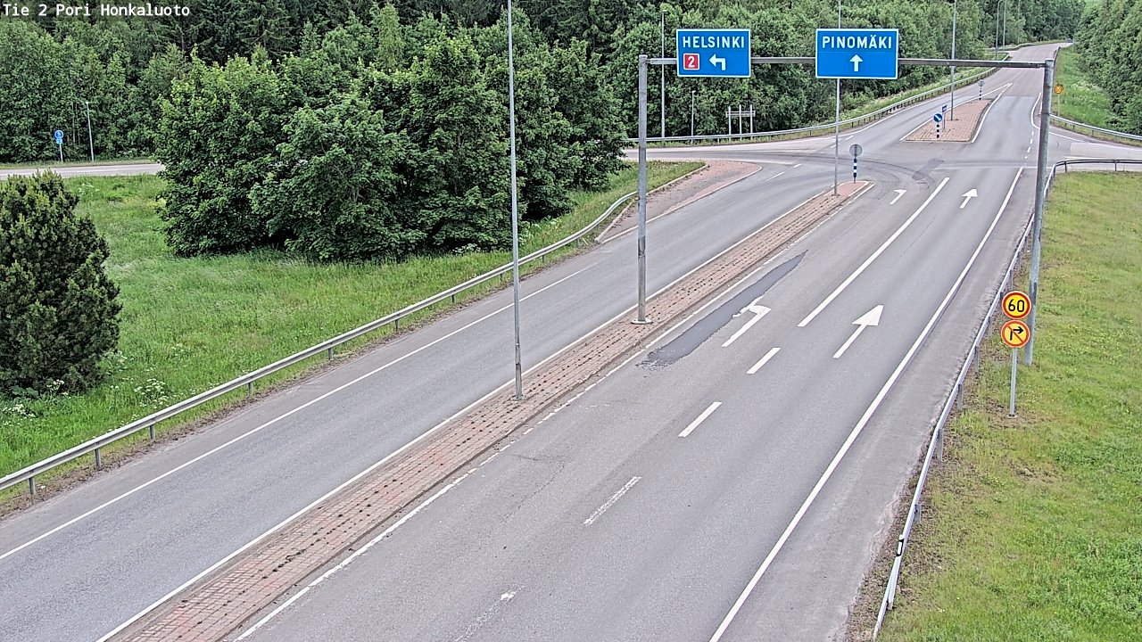 Kelikamerat Kuva Tie 2 Pori, Honkaluoto, Pori, Satakunta