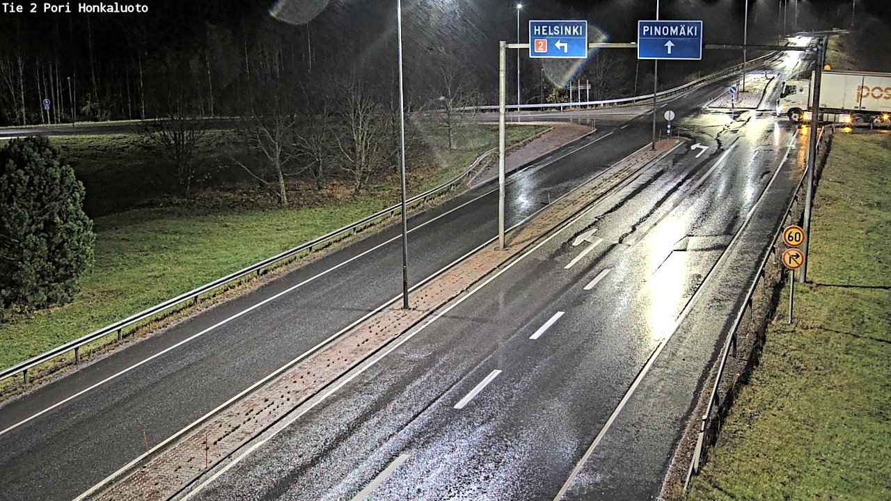 Kelikamerat Kuva Tie 2 Pori, Honkaluoto, Pori, Satakunta