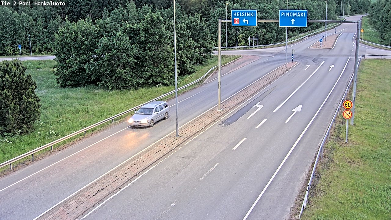 Kelikamerat Kuva Tie 2 Pori, Honkaluoto, Pori, Satakunta