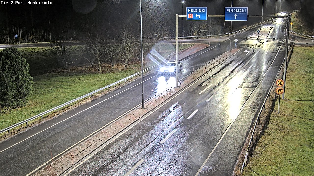 Kelikamerat Kuva Tie 2 Pori, Honkaluoto, Pori, Satakunta