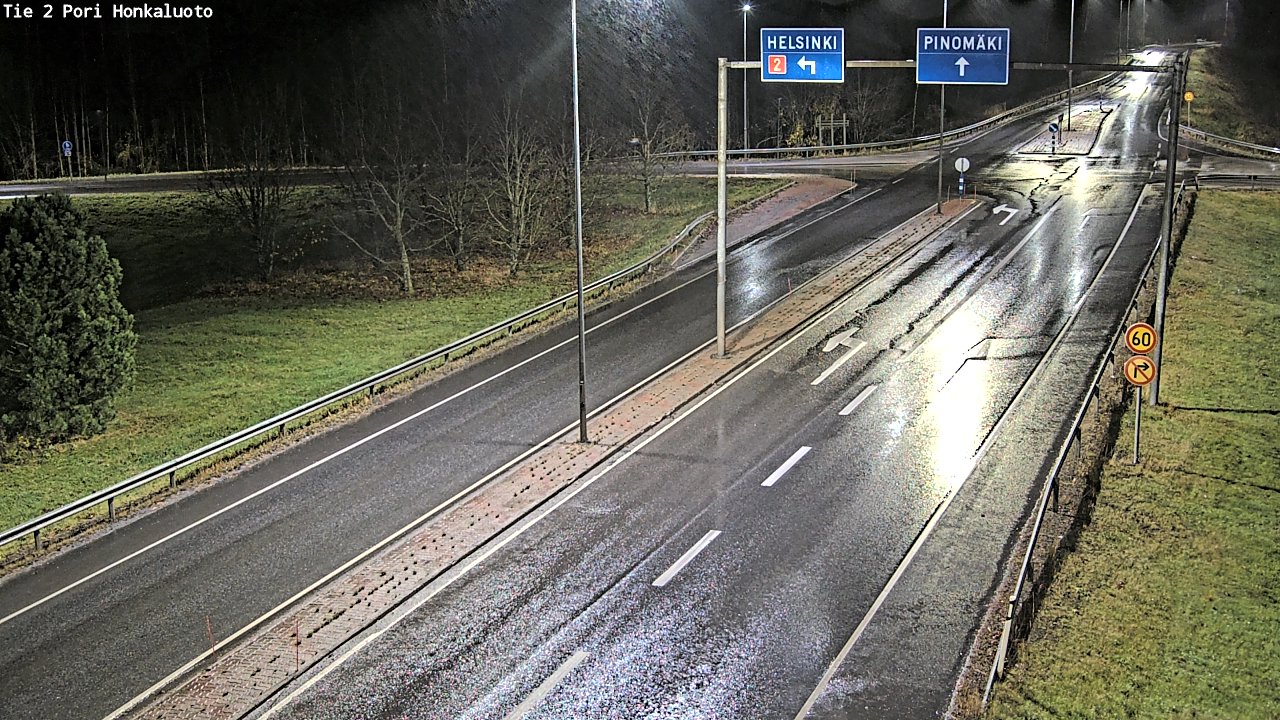 Kelikamerat Kuva Tie 2 Pori, Honkaluoto, Pori, Satakunta