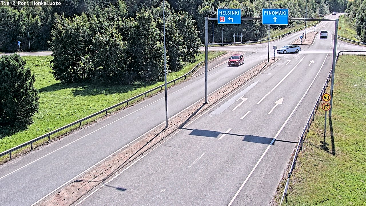 Kelikamerat Kuva Tie 2 Pori, Honkaluoto, Pori, Satakunta