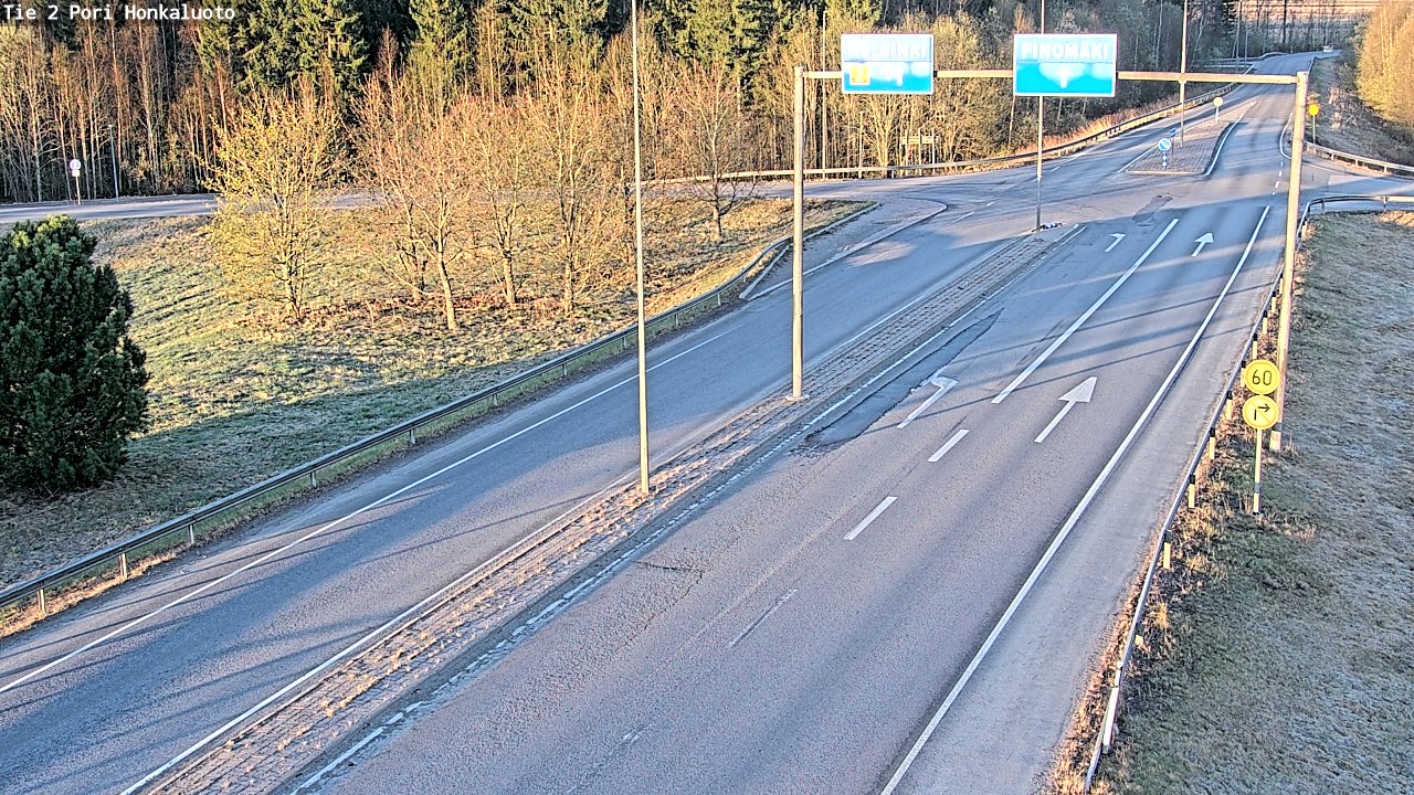 Kelikamerat Kuva Tie 2 Pori, Honkaluoto, Pori, Satakunta