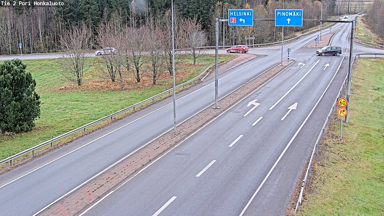 Kelikamerat Kuva Tie 2 Pori, Honkaluoto, Pori, Satakunta