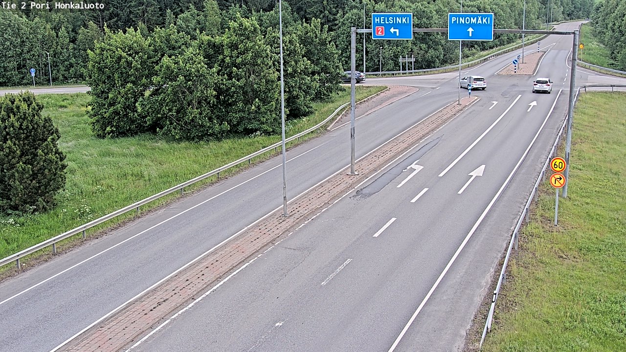 Kelikamerat Kuva Tie 2 Pori, Honkaluoto, Pori, Satakunta