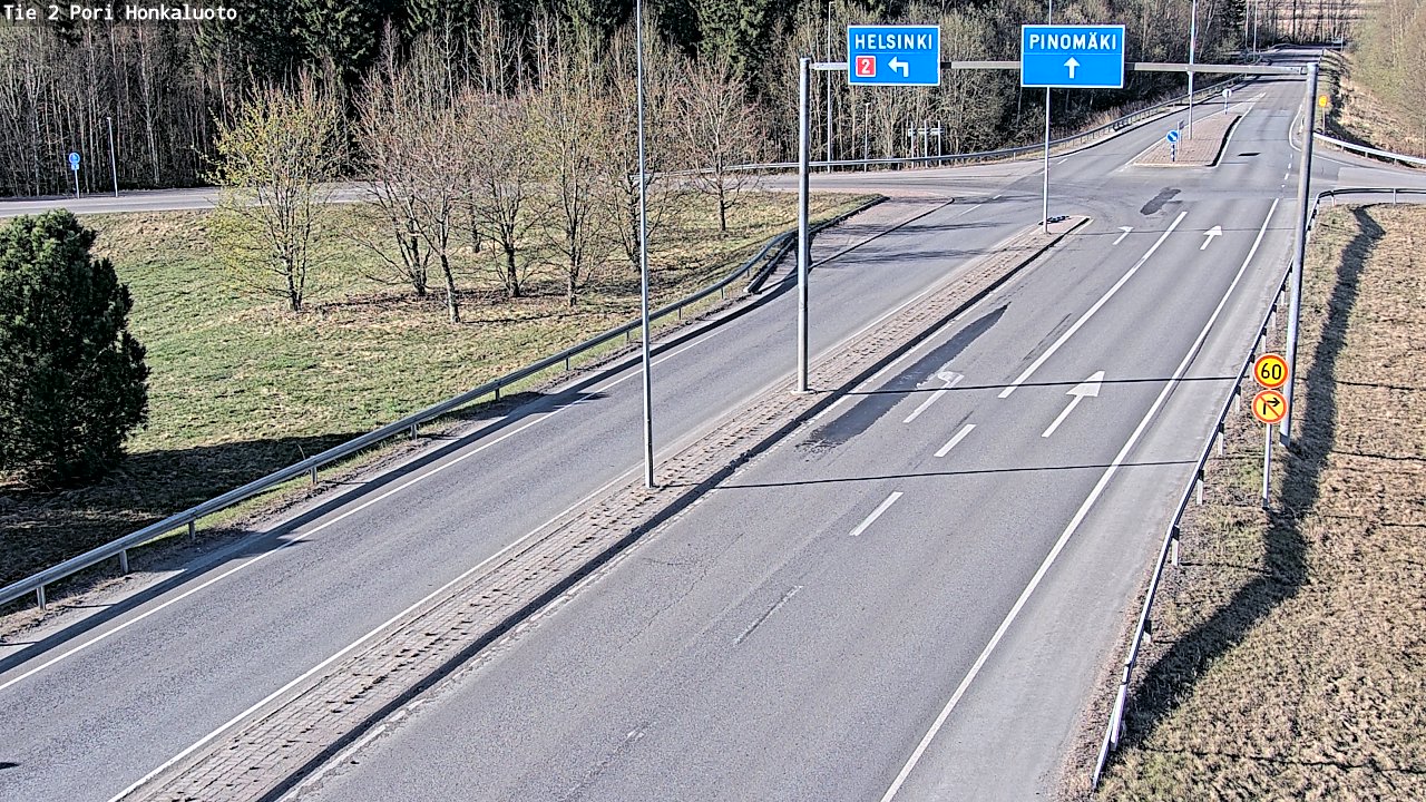 Kelikamerat Kuva Tie 2 Pori, Honkaluoto, Pori, Satakunta