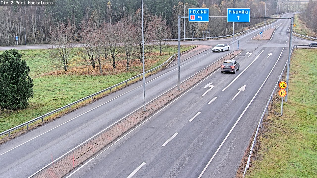 Kelikamerat Kuva Tie 2 Pori, Honkaluoto, Pori, Satakunta