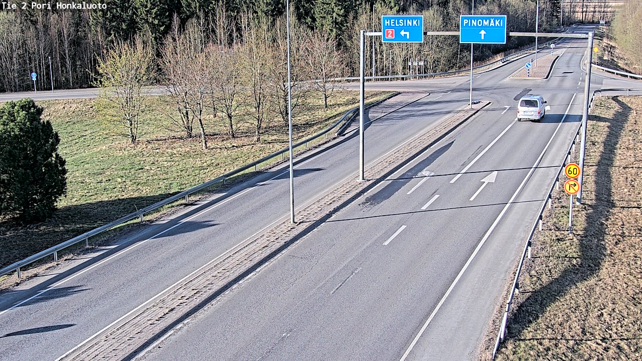 Kelikamerat Kuva Tie 2 Pori, Honkaluoto, Pori, Satakunta