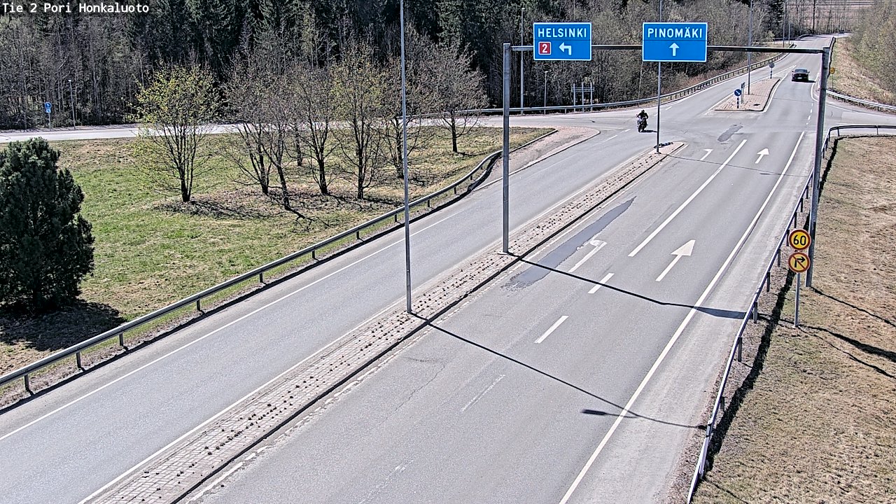 Kelikamerat Kuva Tie 2 Pori, Honkaluoto, Pori, Satakunta