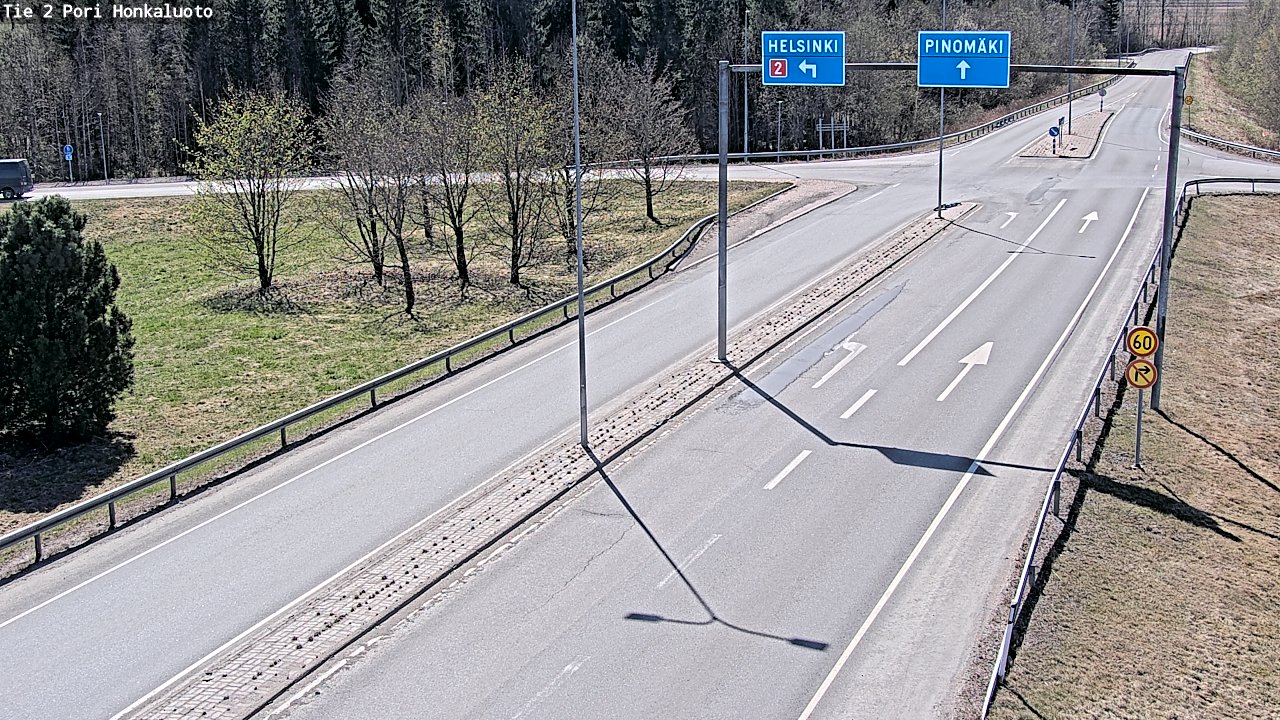 Kelikamerat Kuva Tie 2 Pori, Honkaluoto, Pori, Satakunta