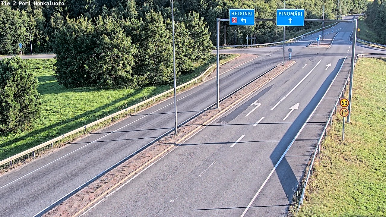 Kelikamerat Kuva Tie 2 Pori, Honkaluoto, Pori, Satakunta