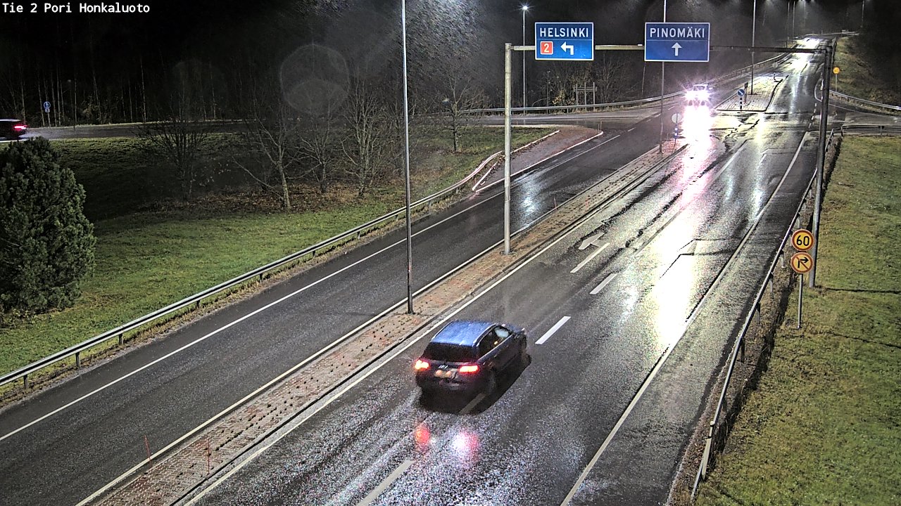 Kelikamerat Kuva Tie 2 Pori, Honkaluoto, Pori, Satakunta