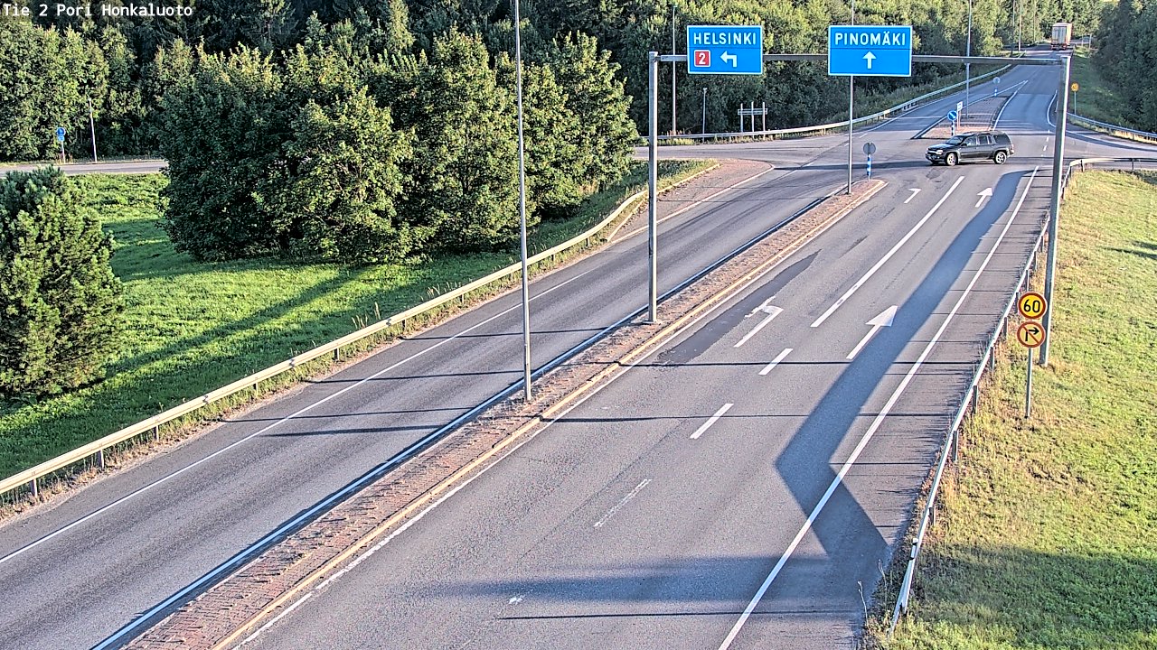 Kelikamerat Kuva Tie 2 Pori, Honkaluoto, Pori, Satakunta