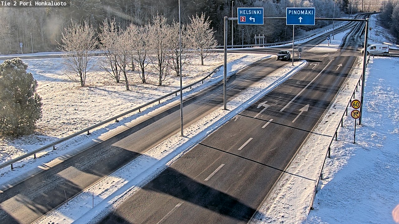 Kelikamerat Kuva Tie 2 Pori, Honkaluoto, Pori, Satakunta