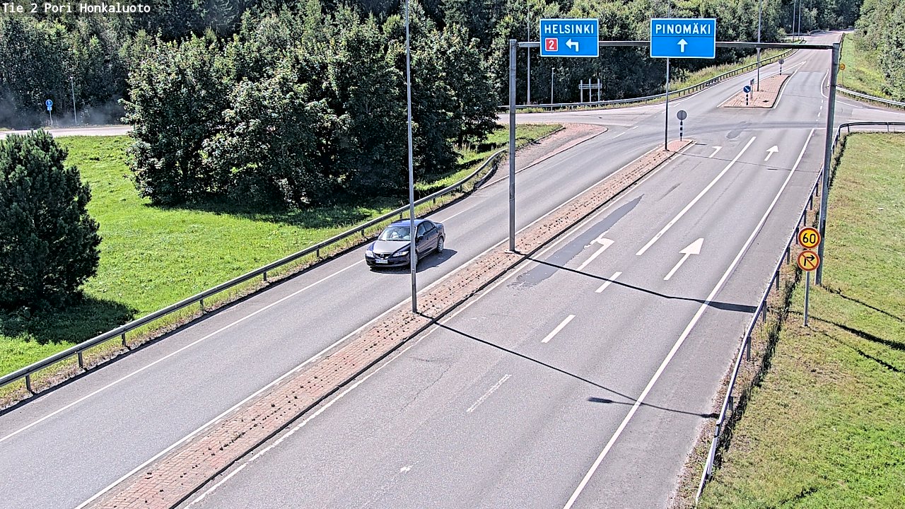 Kelikamerat Kuva Tie 2 Pori, Honkaluoto, Pori, Satakunta