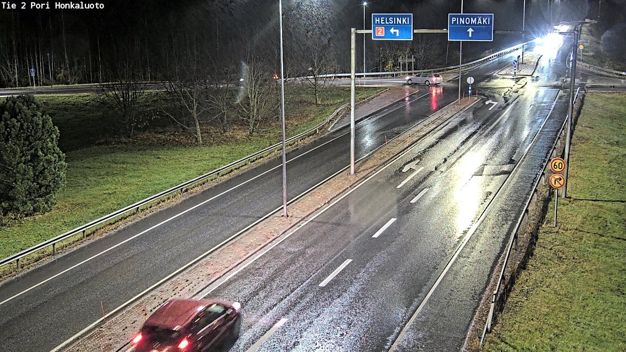 Kelikamerat Kuva Tie 2 Pori, Honkaluoto, Pori, Satakunta