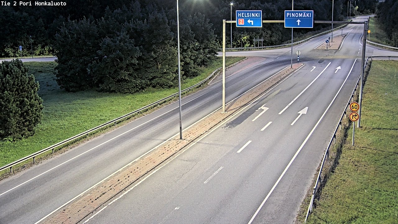 Kelikamerat Kuva Tie 2 Pori, Honkaluoto, Pori, Satakunta