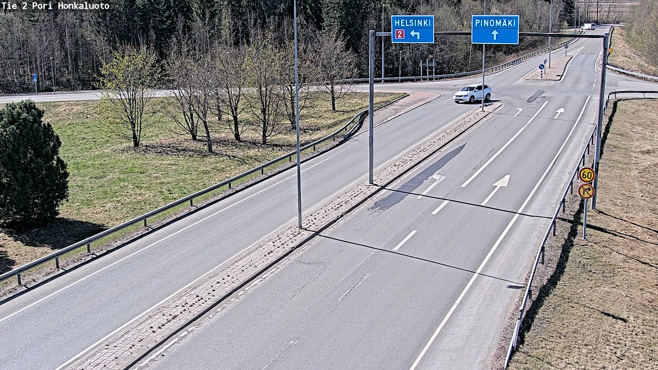 Kelikamerat Kuva Tie 2 Pori, Honkaluoto, Pori, Satakunta