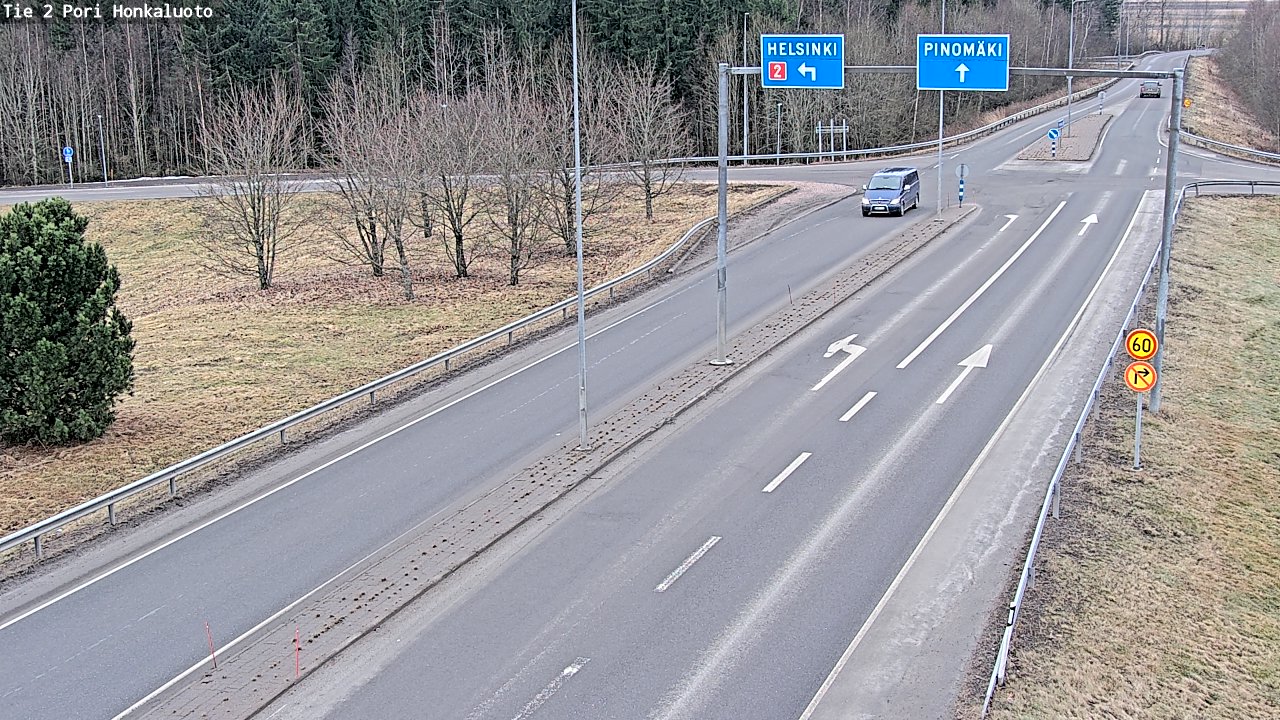 Kelikamerat Kuva Tie 2 Pori, Honkaluoto, Pori, Satakunta